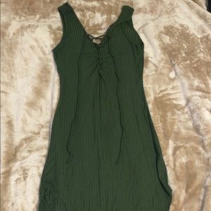 Love culture green dress